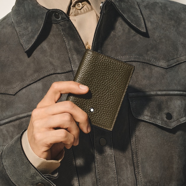 Card Holder 4cc in Grain Leather - 2