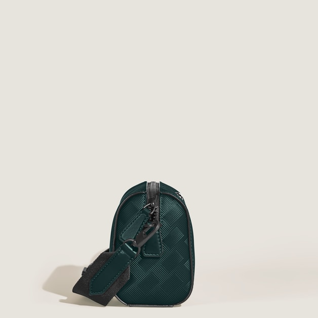 Mini Long Crossbody Bag in Extreme Leather - 5