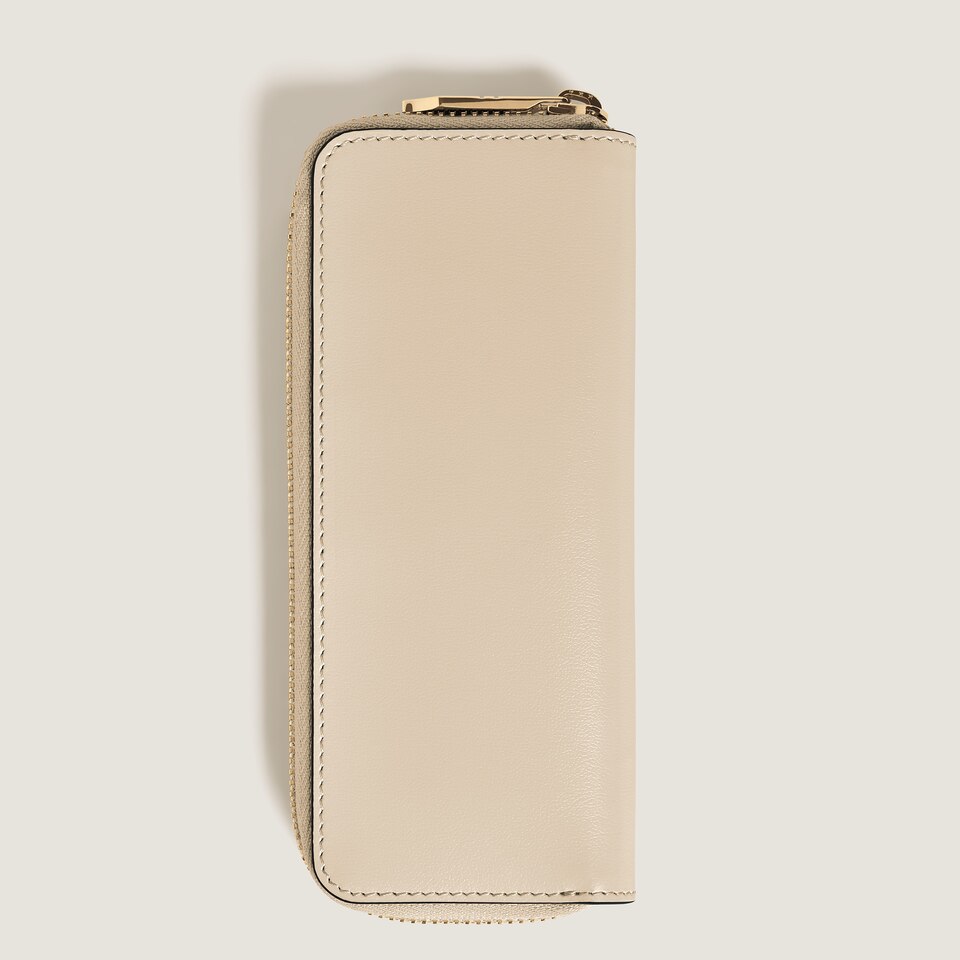 2-Pen Pouch with zip in Meisterst&uuml;ck Leather - 4