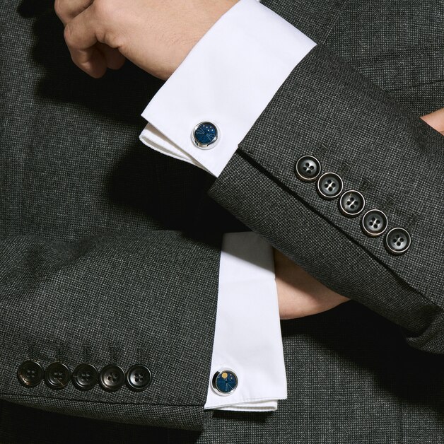Cufflinks Moonphase Movement - 3