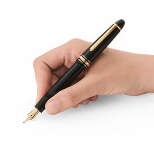 Meisterst&uuml;ck Gold-Coated LeGrand Calligraphy Fountain Pen Flexible Nib