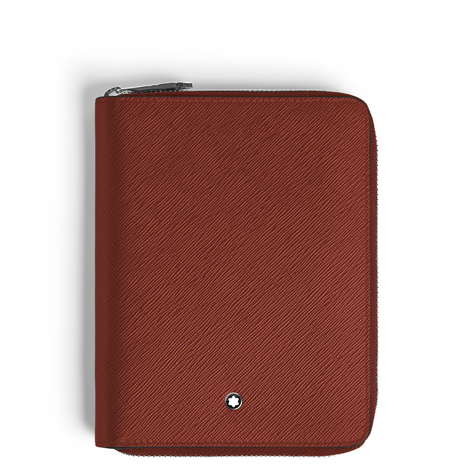 5 Pen Pouch with zip in Sartorial Leather - 1