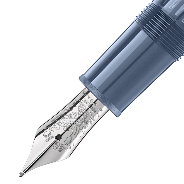 Meisterstück Glacier LeGrand Fountain Pen (F) Blue - 2