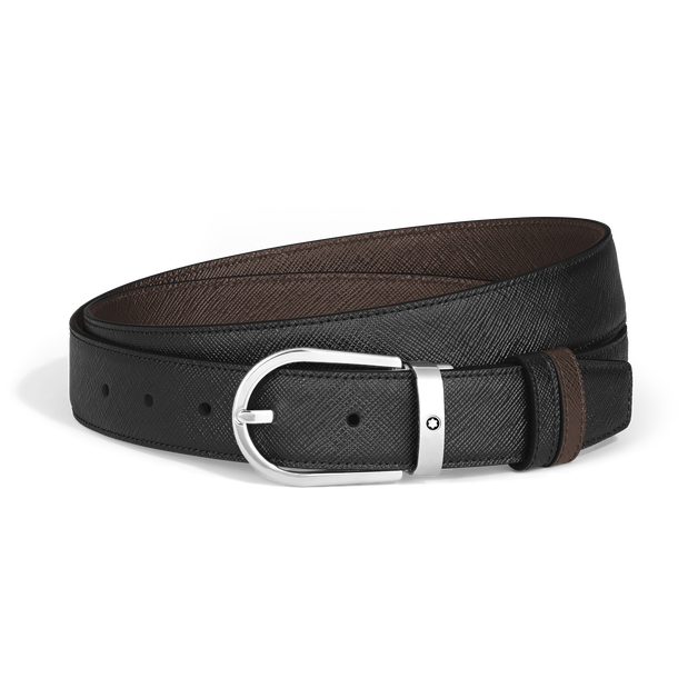 Horseshoe 30&nbsp;mm Reversible Belt in Sartorial Leather - 1