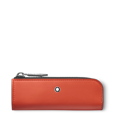 1-Pen Pouch Heritage Rouge Et Noir Baby in Meisterst&uuml;ck Leather