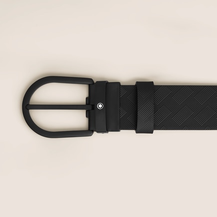 Horseshoe 35 mm Belt with Buckle in Extreme Leather