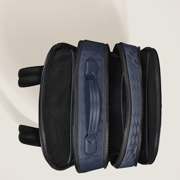 Sac &agrave; Dos Grand Mod&egrave;le avec 3 Compartiments en Cuir Extreme - 7