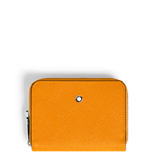 Mini Wallet 2cc with Zip in Sartorial Leather