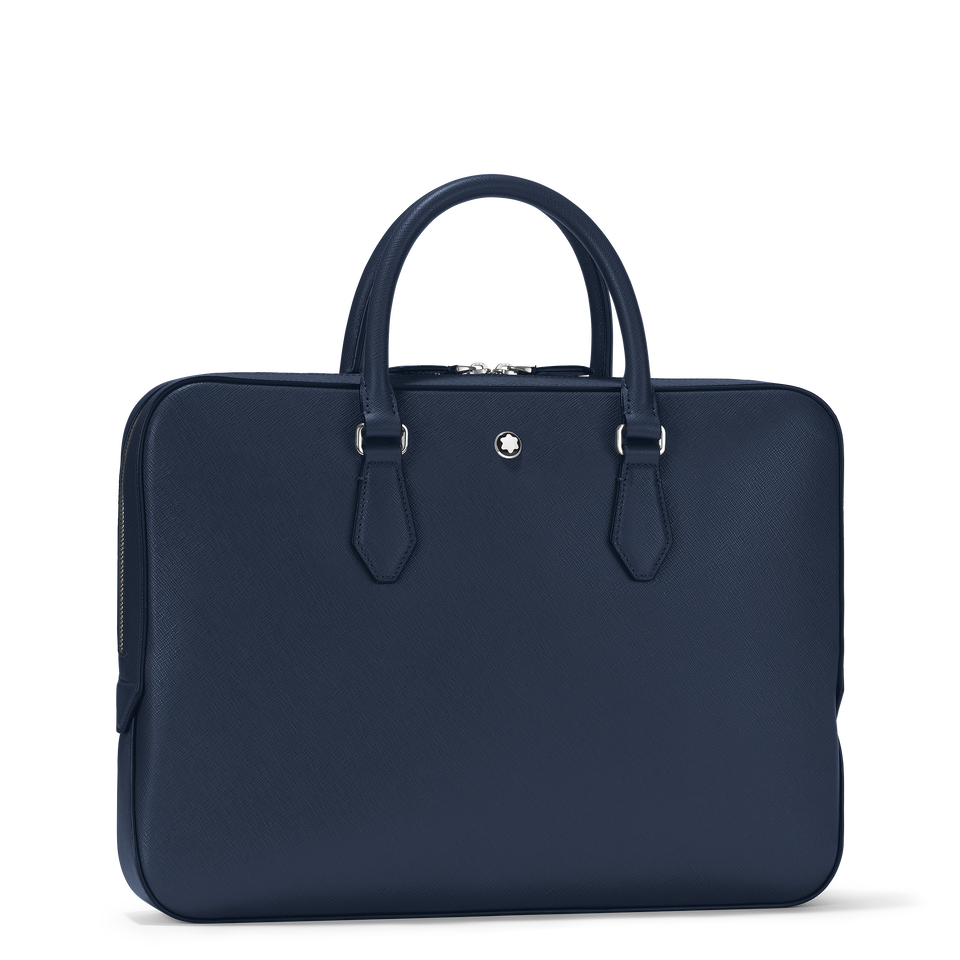 Thin Briefcase in Sartorial Leather - 2