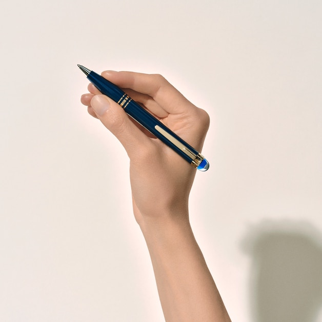 StarWalker Blue Planet Precious Resin Ballpoint Pen - 2