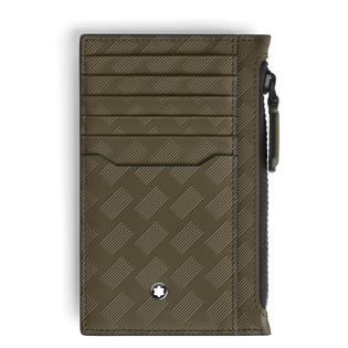 Card Holder 8cc with Zip in Extreme Leather