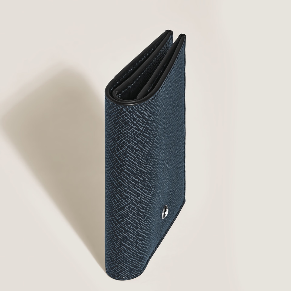 Mini Wallet 4cc in Sartorial Leather - 4