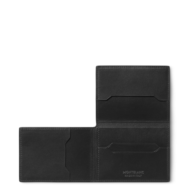 Portacarte Trifold 4 Tasche in Pelle Soft - 5