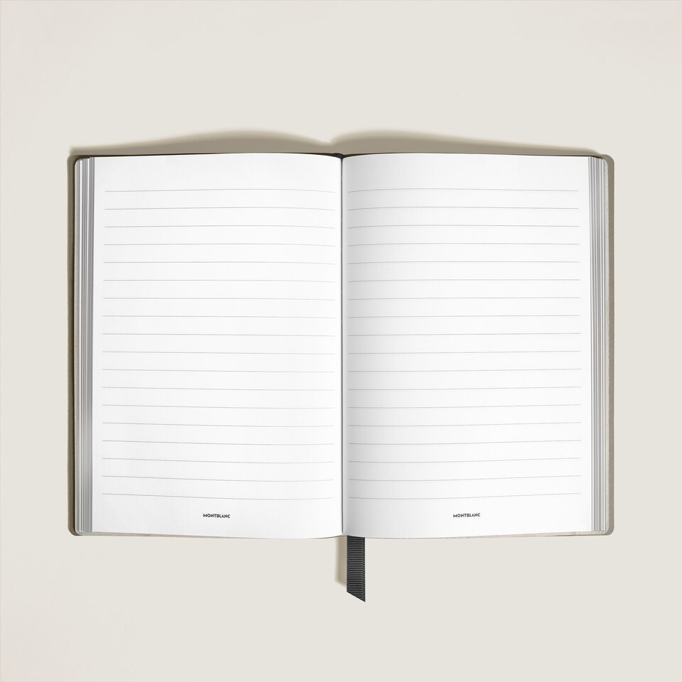 Notebook Mittelgro&szlig; aus hochwertigem Leder, Linierte Seiten - 2