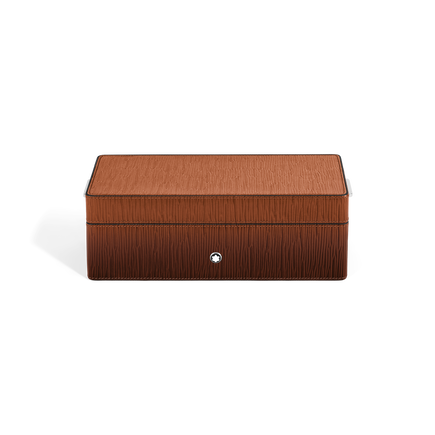 Pen Box in Corteccia Sfumato Leather