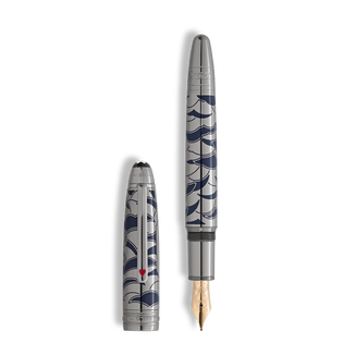 Meisterst&uuml;ck Around the World in 80 Days Solitaire LeGrand Fountain Pen