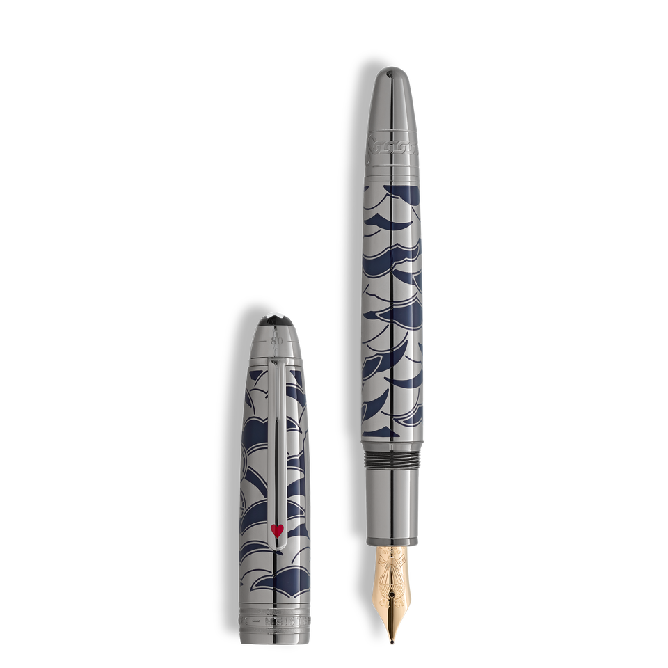 Meisterst&uuml;ck Around the World in 80 Days Solitaire LeGrand Fountain Pen - 1