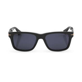 Rectangular Sunglasses with Black Acetate Frame