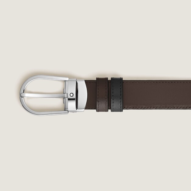Horseshoe 30&nbsp;mm Reversible Belt in Meisterst&uuml;ck Leather - 5