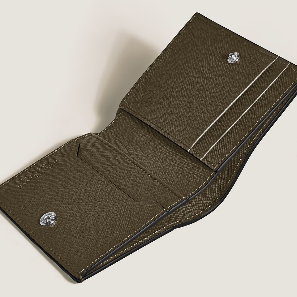 Mini Wallet 4cc in Sartorial Leather - 3