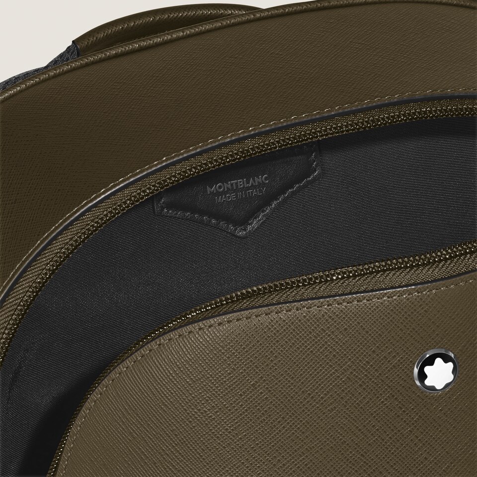 Small Backpack in Sartorial Leather - 4