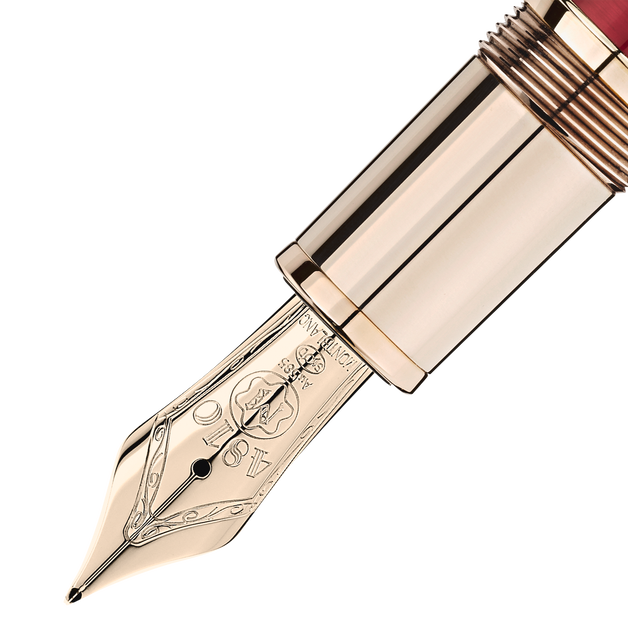 Meisterstück Solitaire Calligraphy Pluma estilográfica lacada color burdeos - 2