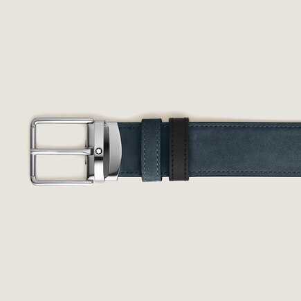 Everyday Buckle Velvet Blue/Black 35 mm Reversible Leather Belt