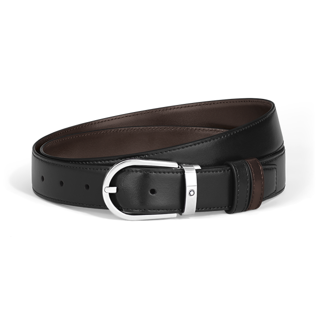 Horseshoe 30&nbsp;mm Reversible Belt in Meisterst&uuml;ck Leather - 1