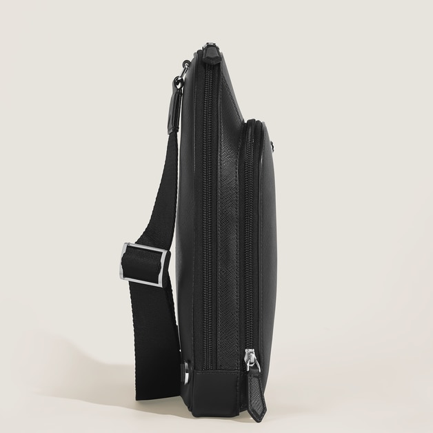Sac On-Body Moyen Mod&egrave;le en Cuir Sartorial - 5