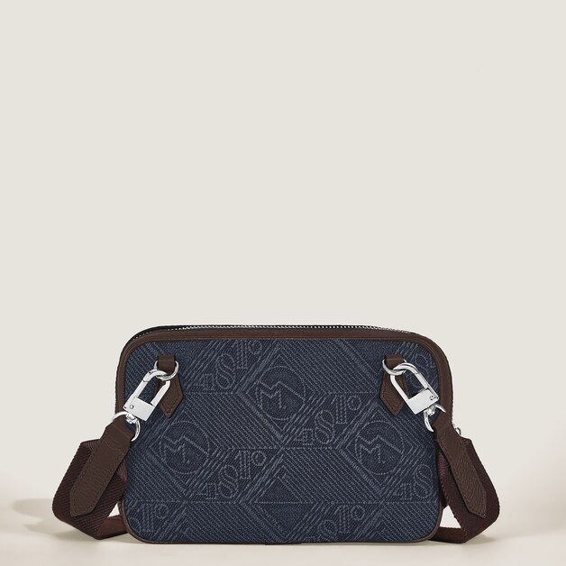 Sac &agrave; Bandouli&egrave;re Mini Mod&egrave;le en Tissu Denim 4810 - 6