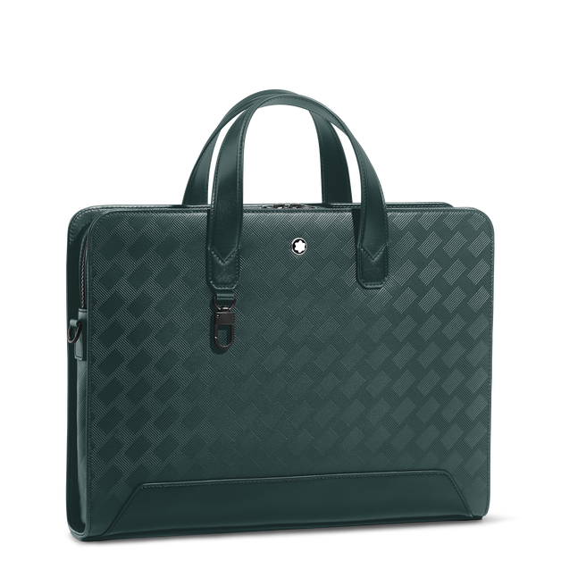Thin Briefcase in Extreme Leather - 3