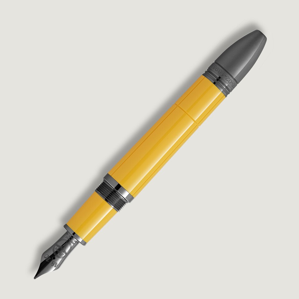 Great Characters Enzo Ferrari Special Edition Giallo Modena Fountain Pen M - 4