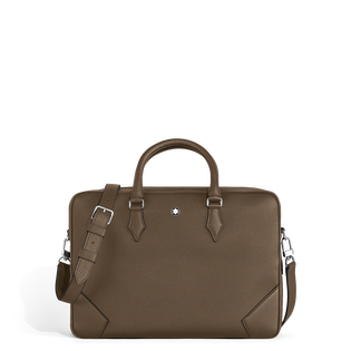 Medium Briefcase in Grain Leather