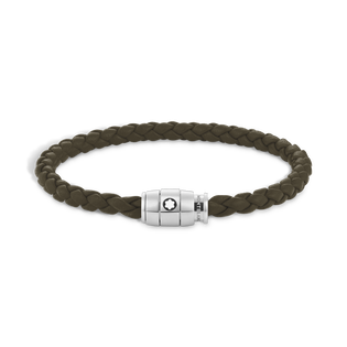3 Rings Bracelet in Soft Leather