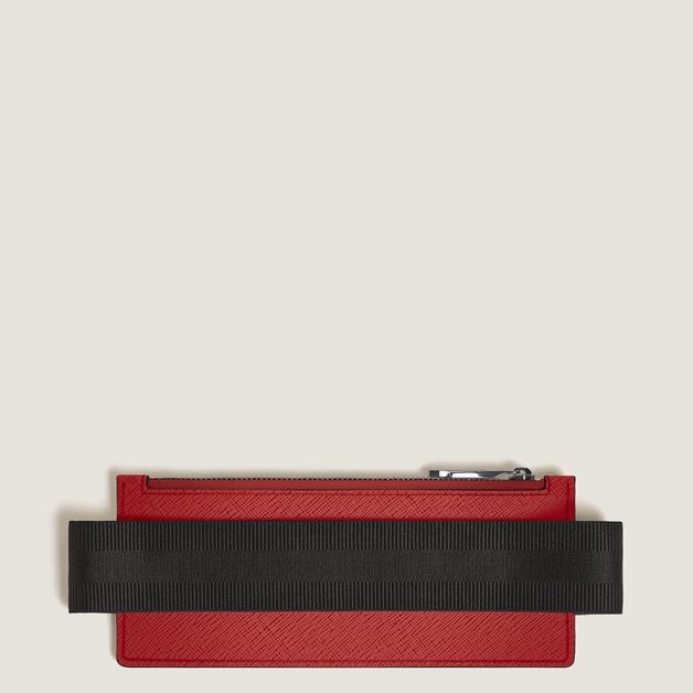 2-Pen Pouch with Elastic Band in Sartorial Leather - 2