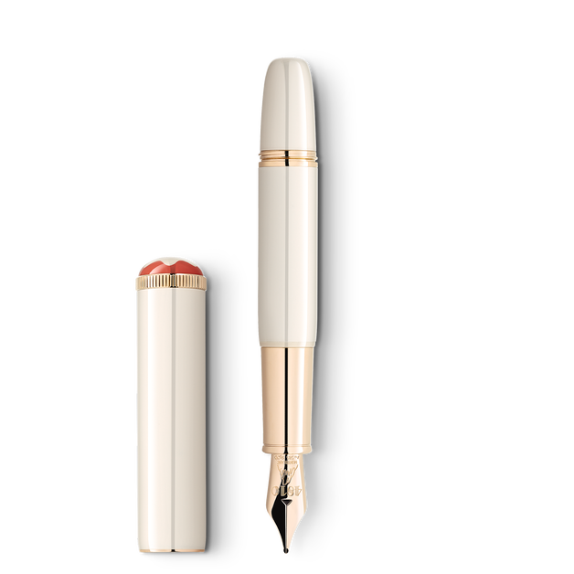 Montblanc Heritage Rouge et Noir "Baby" Special Edition Ivory-Coloured Fountain Pen - 1