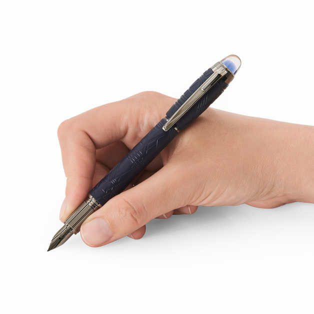 Pluma Estilográfica StarWalker SpaceBlue Precious Resin - 2