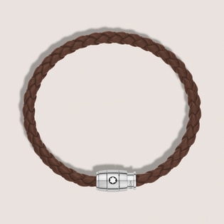 3 Rings Bracelet in Soft Leather