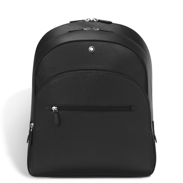 Large Backpack with 3 Compartments in Sartorial Leather - 1