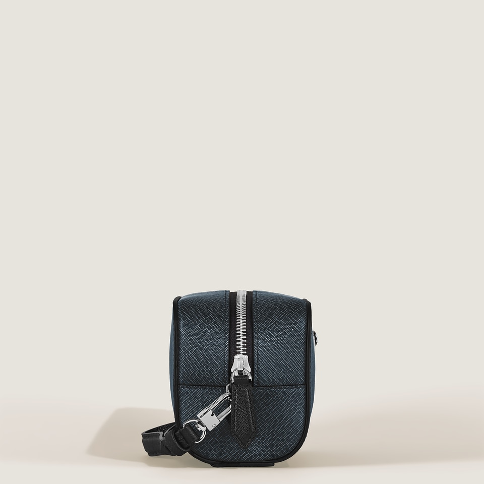 Kleine Kosmetik-Clutch aus Sartorial Leder - 5