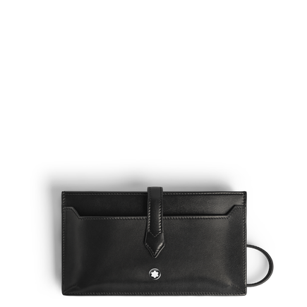 Tragbare multifunktionale Brieftasche aus Meisterstück Leder