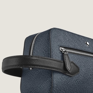 Wash Bag in Sartorial Leather