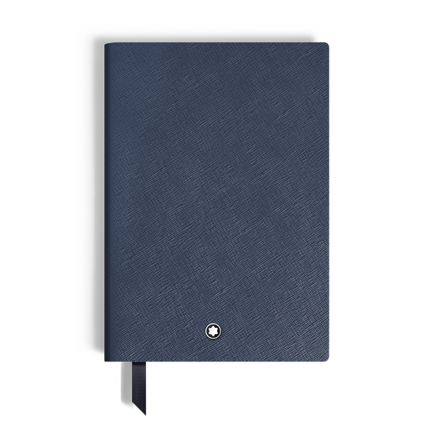 Carnet Moyen Format en Cuir Sartorial, Pages Blanches - 1
