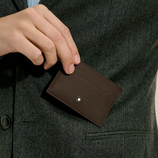 Card Holder 5cc in Sartorial Leather