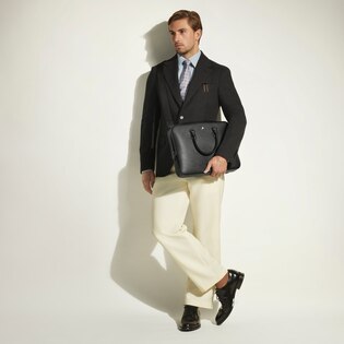 Thin Briefcase in Sartorial Leather
