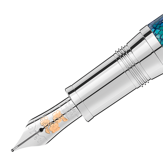 Stylo à plume flexible Meisterstück Calligraphie Maki-e LE 88 - 5