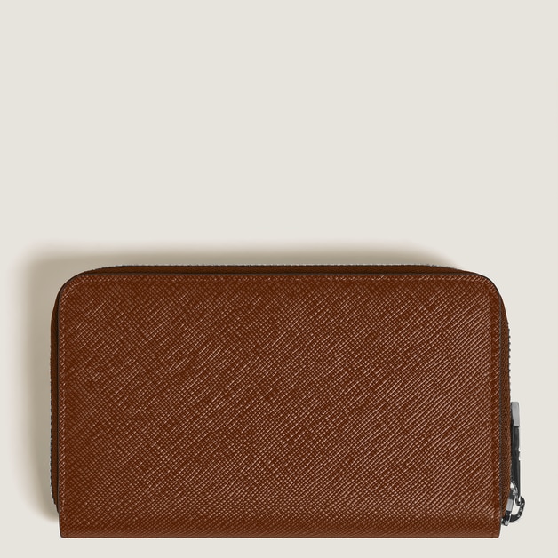 Sartorial medium wallet 12cc with zip - 2