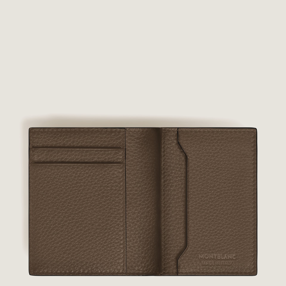 Kartenetui 4 cc aus Grain Leder - 5