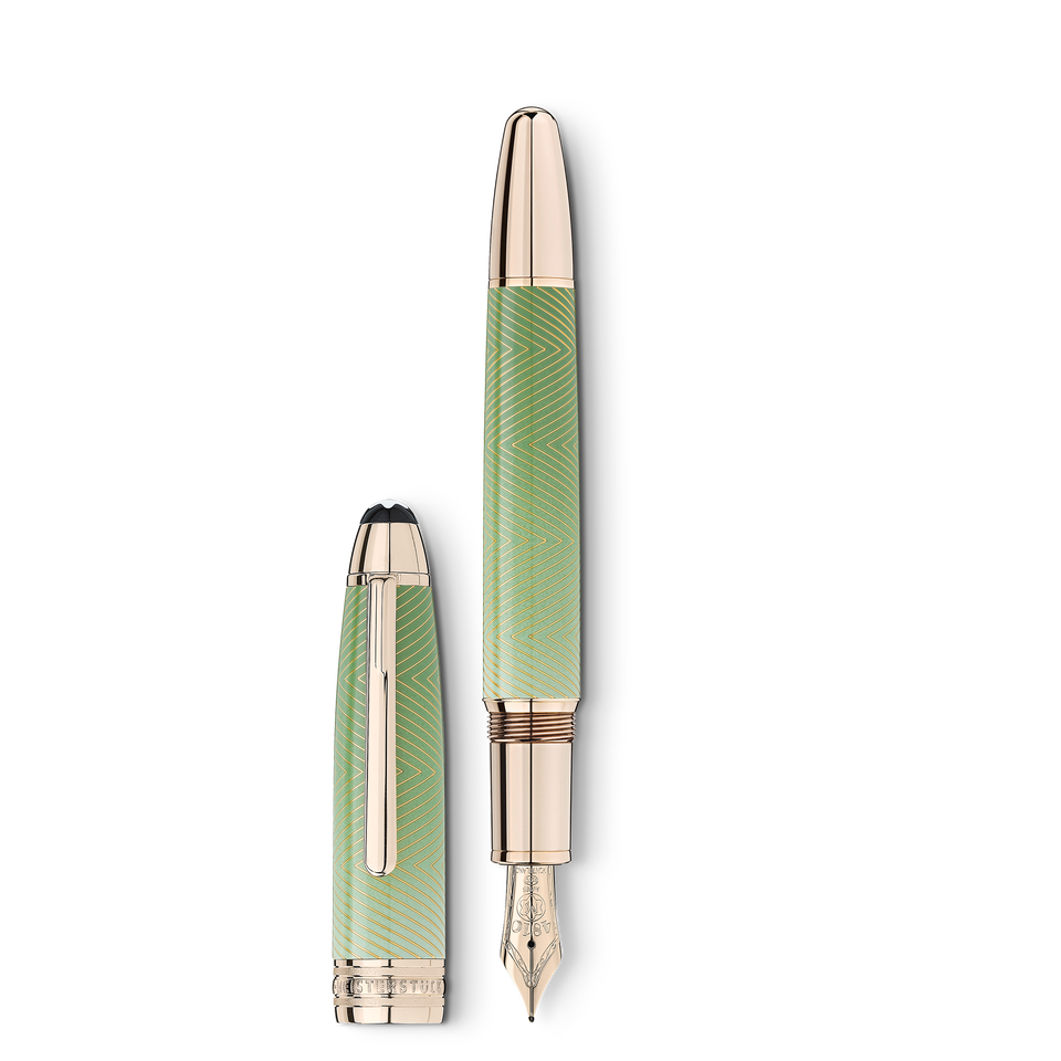 Meisterst&uuml;ck Calligraphy Solitaire Celadon D&eacute;grad&eacute; Fountain Pen - 1
