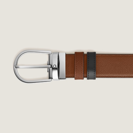 Horseshoe 35&nbsp;mm Reversible Belt in Sartorial Leather